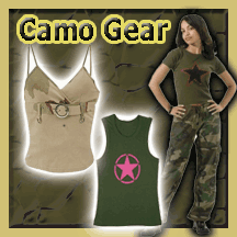 ladies camo clothing