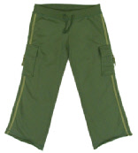 Olive Drab Capri Sweatpant