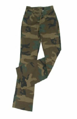 Camo Stretch Flare Pant