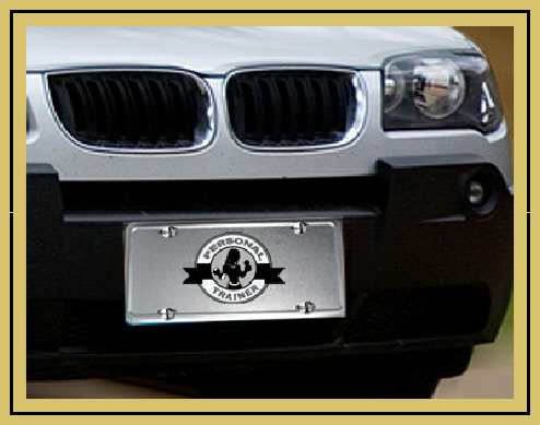 Personal Trainer Vanity Plates